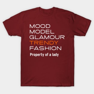 Mood and Model T-Shirt